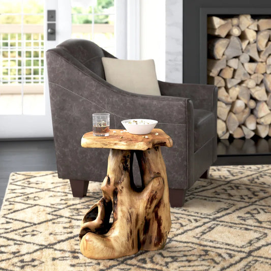 Gerrity Solid Wood End Table