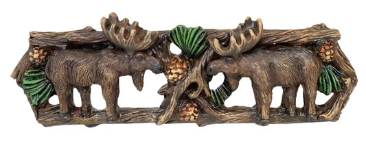 Moose Pinecone Drawer Pull Bar Handle Set