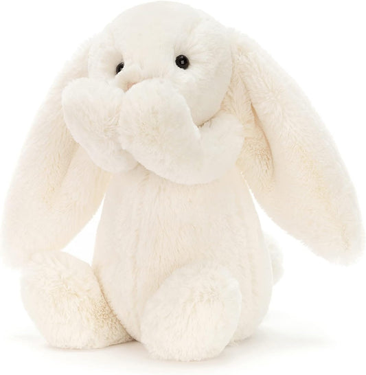 Bashful Cream Bunny Stuffed Animal, Medium 12 Inches | Rabbit and Bunny Plush Toy | Classic Children'S Gift
